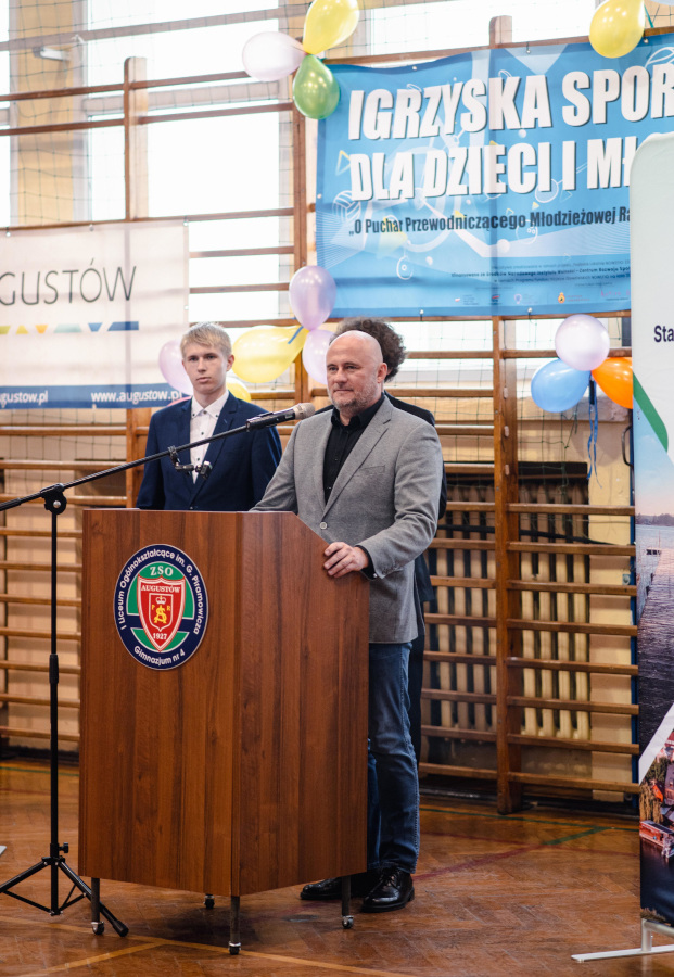 Przemówienie Wicestarosty Wojciecha Szczudło podczas inauguracji igrzysk