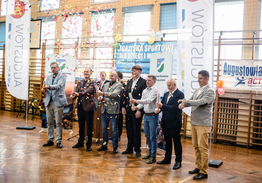 Uroczyste otwarcie Igrzysk – wystrzelenie konfetti