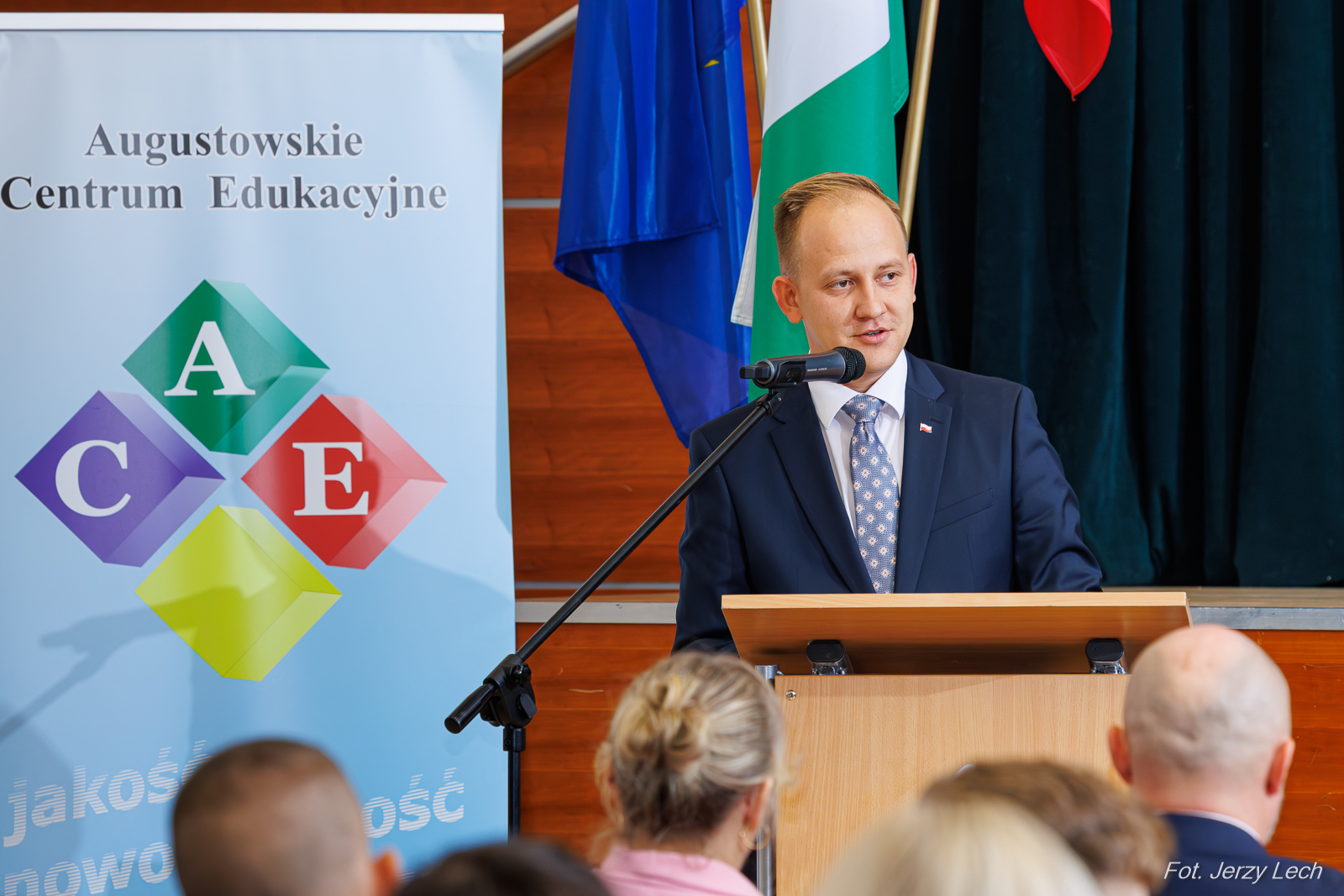 Kilka sł&oacute;w Radnego Wojew&oacute;dztwa Podlaskiego P. Wnukowskiego do uczestnik&oacute;w spotkania