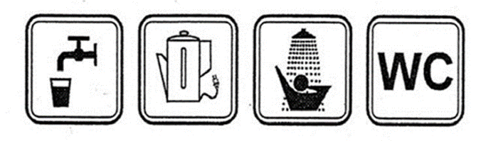 hologramy ukazujące sposoby użycia wody pitnej